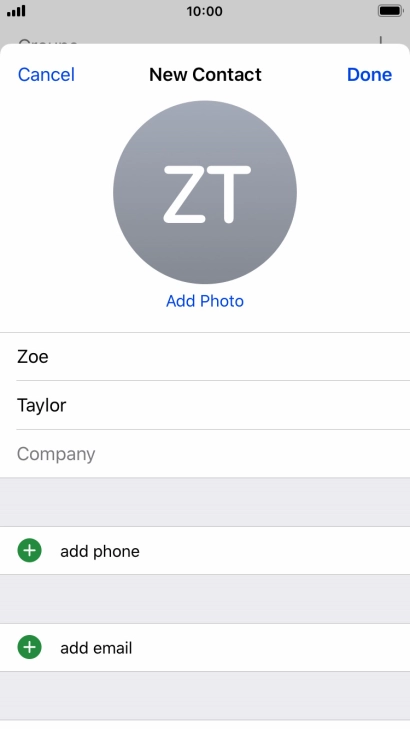 Press add phone. Press add phone.