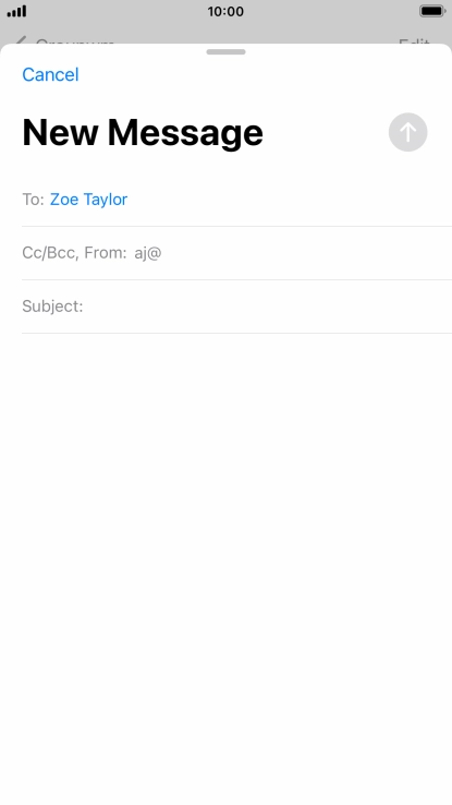 Press the field next to 