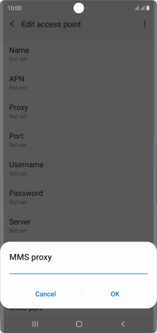 Key in 10.202.002.060 and press OK.