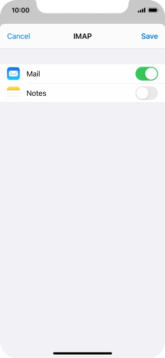 Press Save. Your email account has now been set up. To select more settings for incoming and outgoing server, proceed with the following steps.