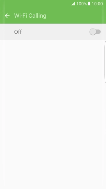 Press the indicator to turn the function on or off.