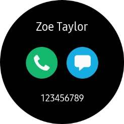 Press the call icon. Press the call icon.