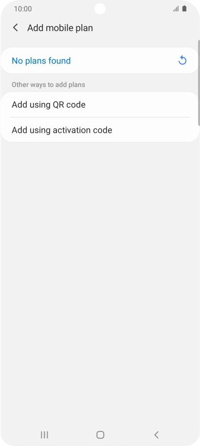 Press Add using QR code.