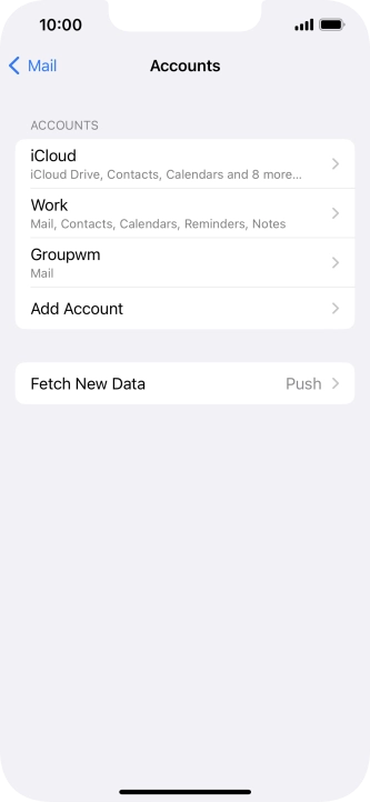Press Fetch New Data.