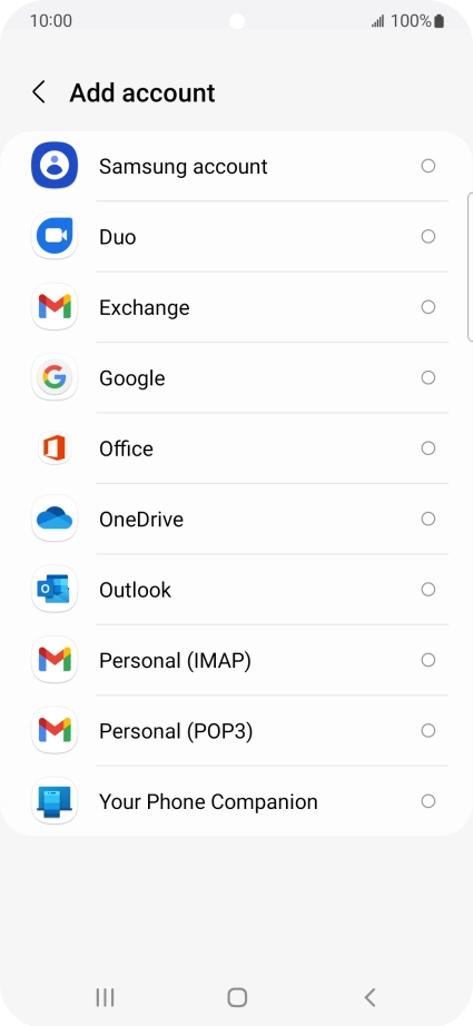 Press Personal (POP3).