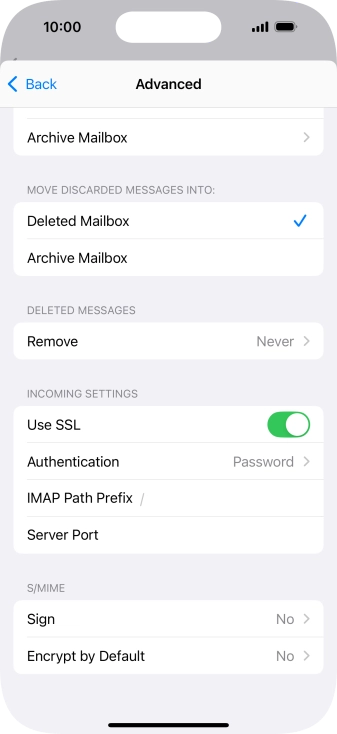 Press Authentication.