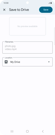 Press the field below 