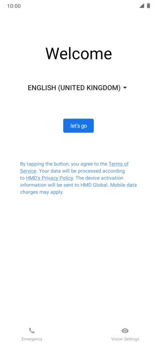 Press the drop down list.