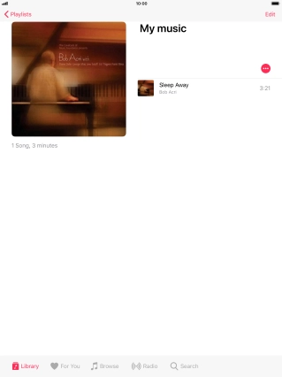 Go to the required category or playlist and press the required audio file. Go to the required category or playlist and press the required audio file.
