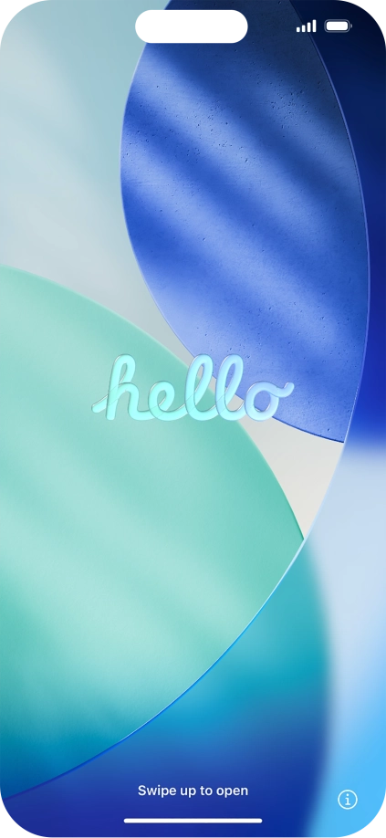 Slide your finger upwards starting from the bottom of the screen. Slide your finger upwards starting from the bottom of the screen.