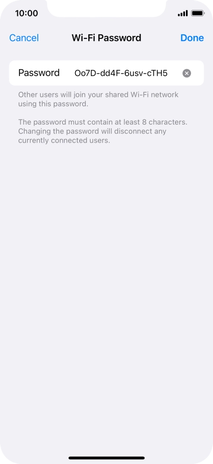 Press Done. Press Done.