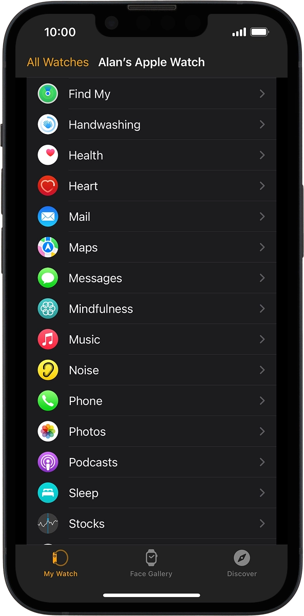 On your phone: Press Music.