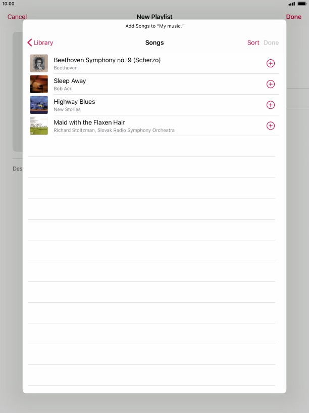 Go to the required category and press the required audio file. Go to the required category and press the required audio file.
