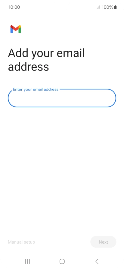 Press the field below 