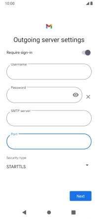Press the drop down list below 
