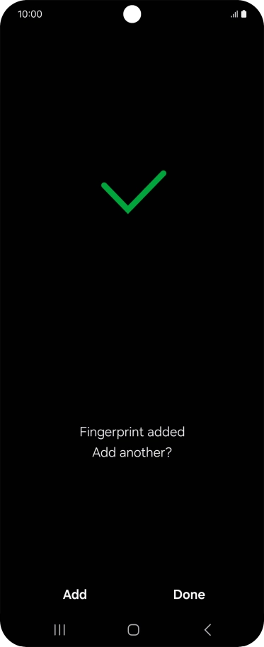 Press Done. Press Done.