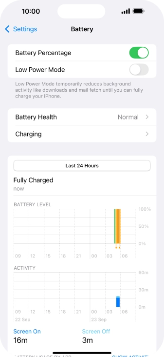 Slide your finger upwards starting from the bottom of the screen to return to the home screen.