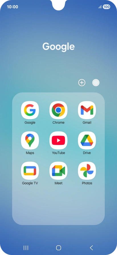 Open YouTube and go to the required video.