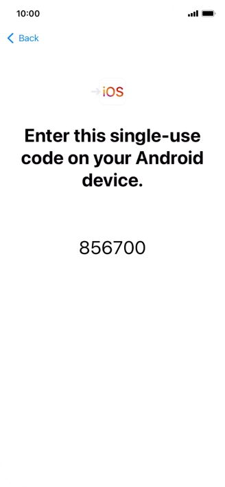 Follow the instructions on the screen and in the 