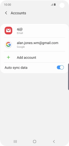 Press the Home key to return to the home screen. Press the Home key to return to the home screen.