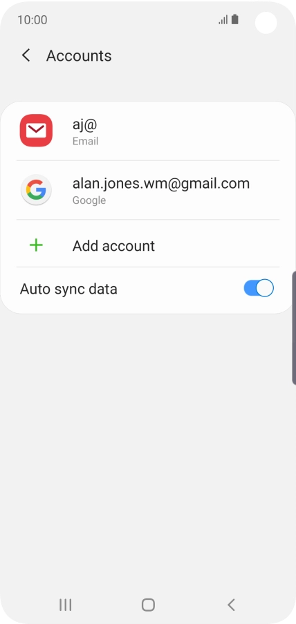 Press the Home key to return to the home screen. Press the Home key to return to the home screen.