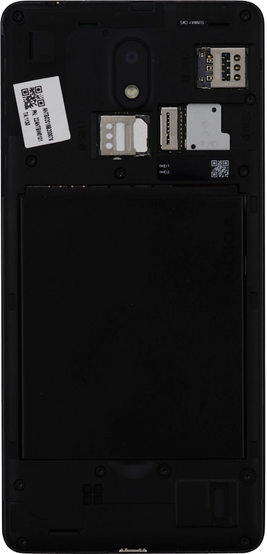 Close the cover and slide it left.