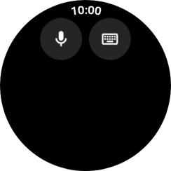 Press the microphone icon and say the required destination. Press the microphone icon and say the required destination.