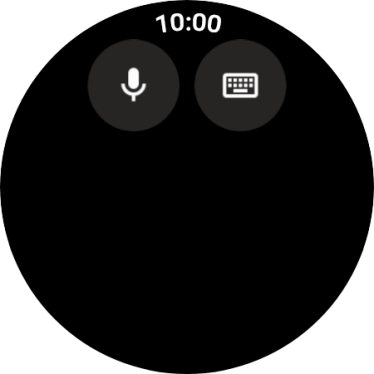 Press the microphone icon and say the required destination. Press the microphone icon and say the required destination.