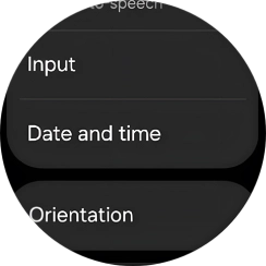 Press Date and time.