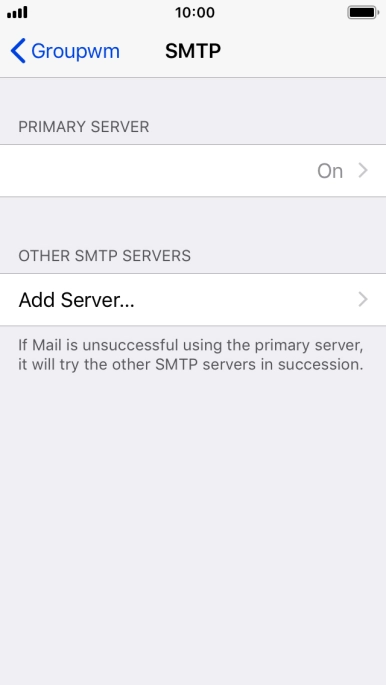 Press the field below 