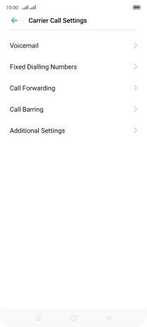 Press Additional Settings.