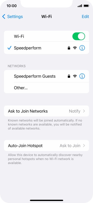 Slide your finger upwards starting from the bottom of the screen to return to the home screen.