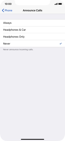 Press Always to turn on the function when silent mode is turned off.