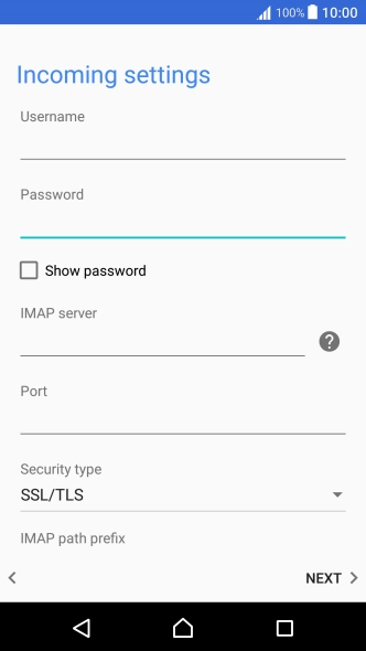 Press the field below Press the field below