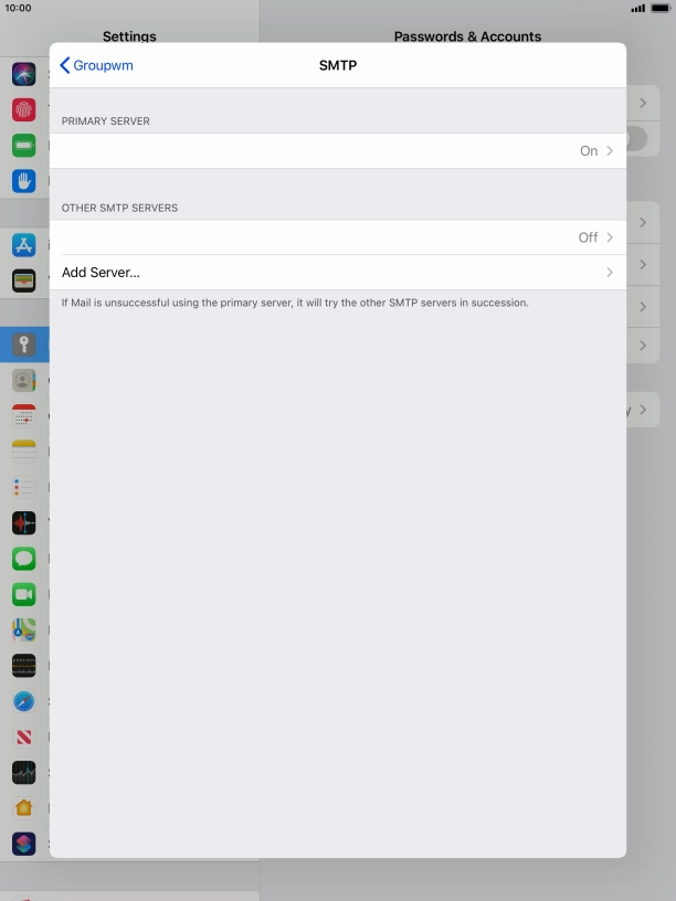 Press the field below Press the field below