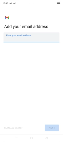 Press the field below 