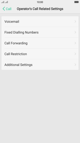 Press Additional Settings.