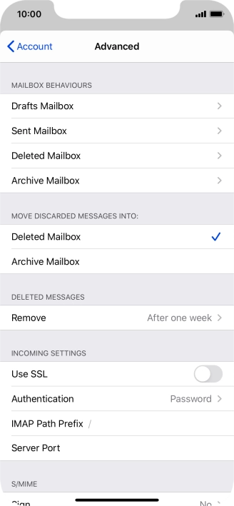 Press Authentication.