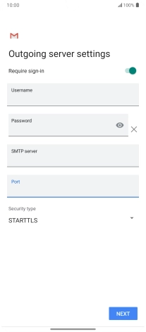 Press the drop down list below 