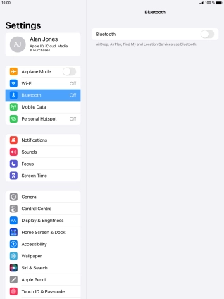Press the indicator next to Press the indicator next to