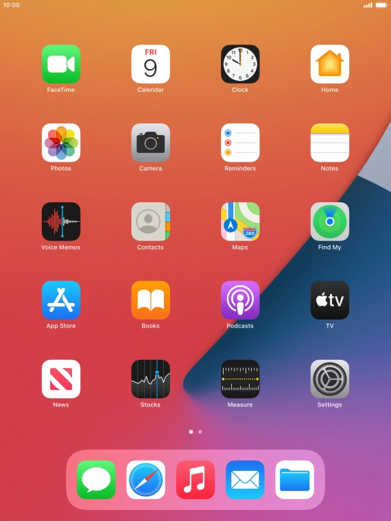 Press Settings. Press Settings.