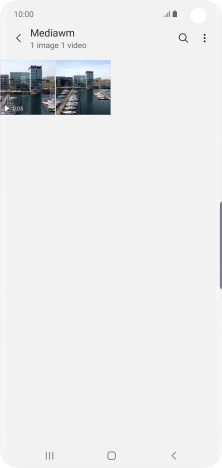Press and hold any picture or video clip.