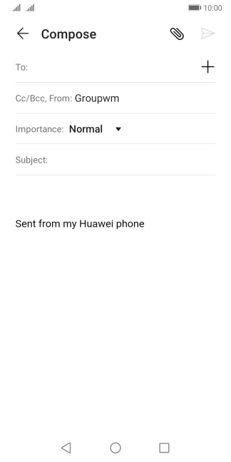 Press the field next to 