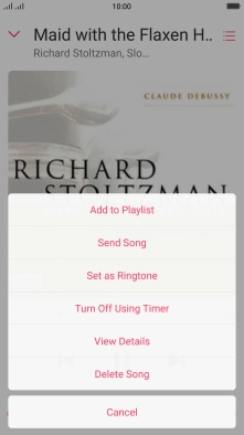 Press Add to Playlist.