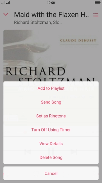 Press Add to Playlist.
