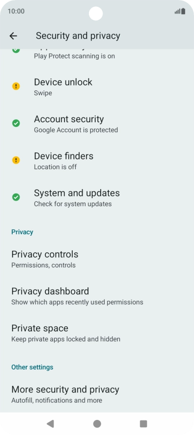 Press Device finders.