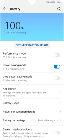 Slide your finger upwards starting from the bottom of the screen to return to the home screen.