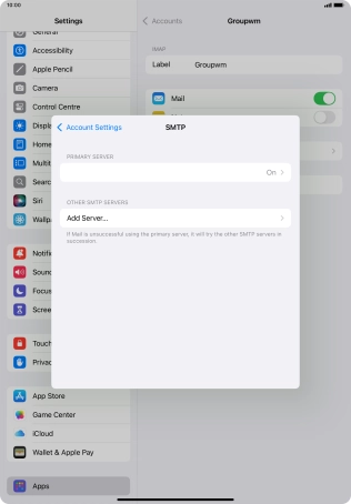 Press the field below 