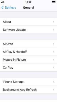 Press iPhone Storage.