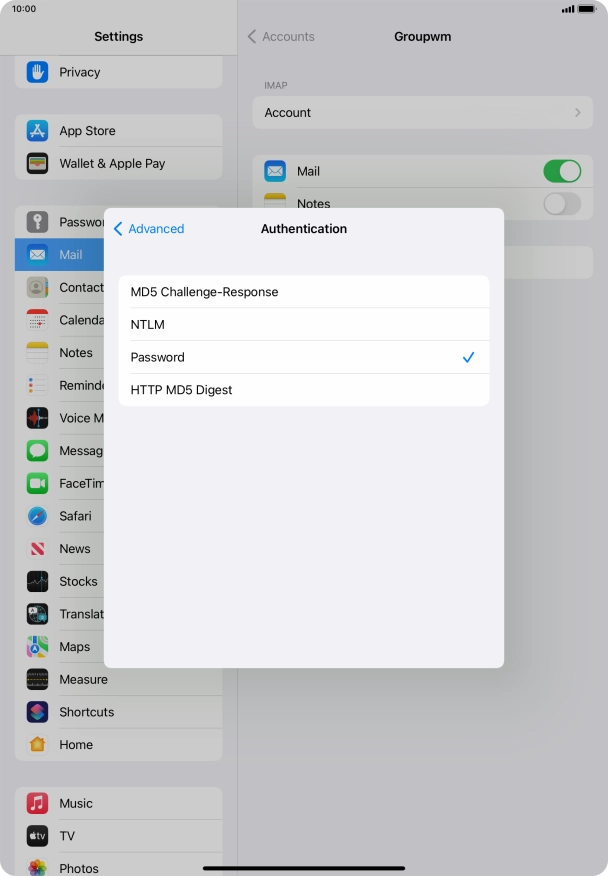 Press Password. Press Password.